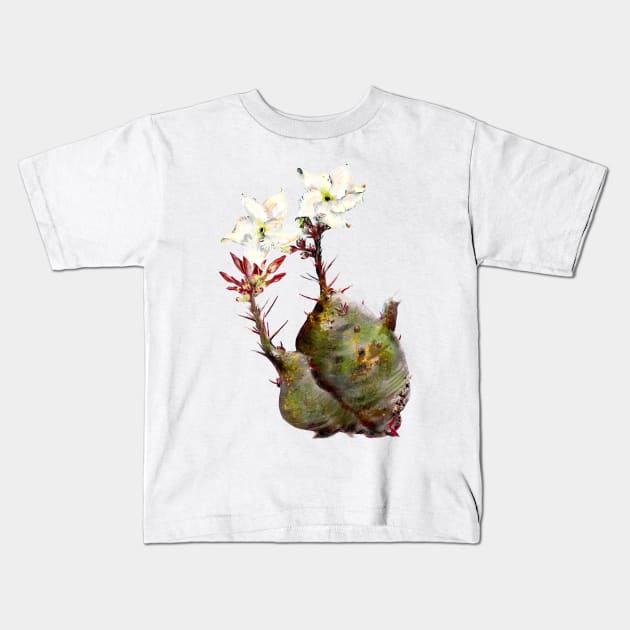 Baby Bottle Tree Kids T-Shirt by michdevilish